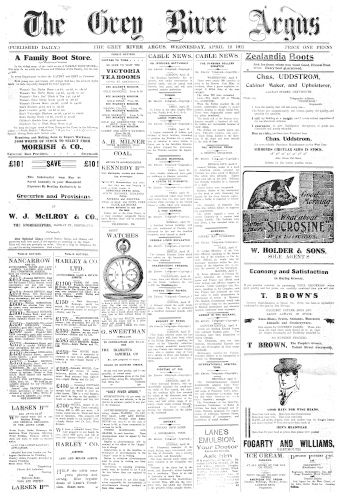 Issue page