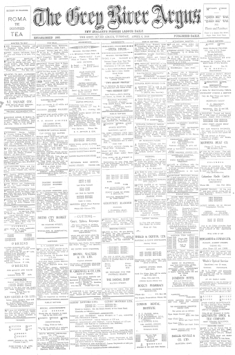 Issue page