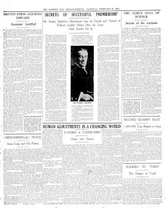 Issue page