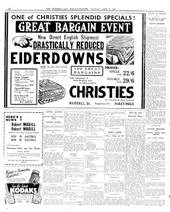 Issue page
