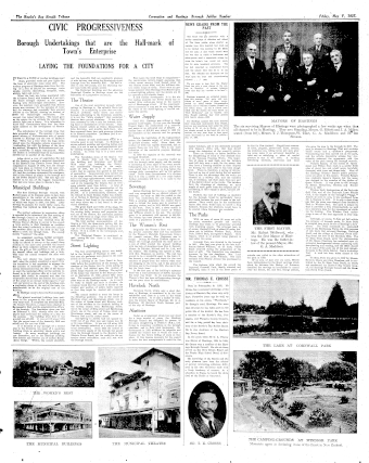 Issue page