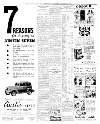 Issue page