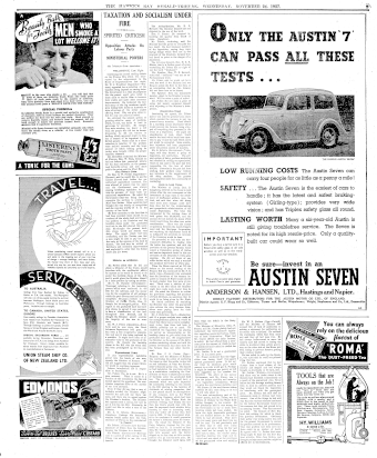 Issue page
