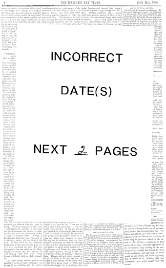 Issue page