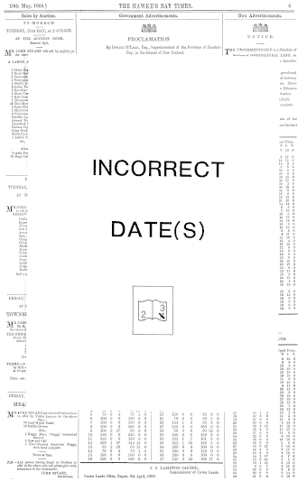 Issue page