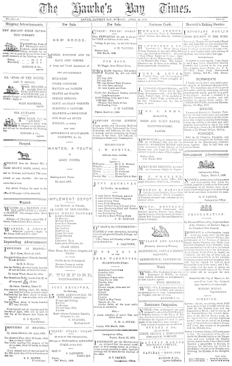 Issue page