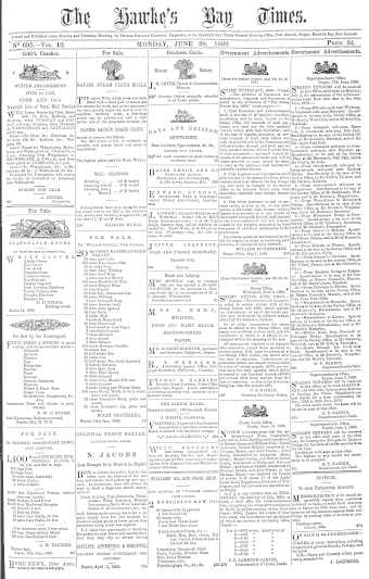 Issue page