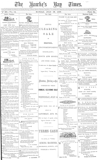 Issue page