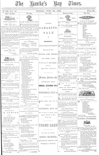 Issue page