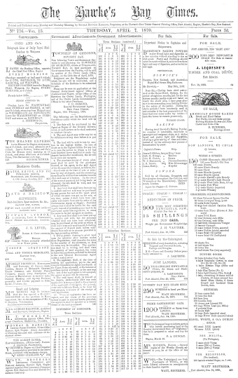 Issue page