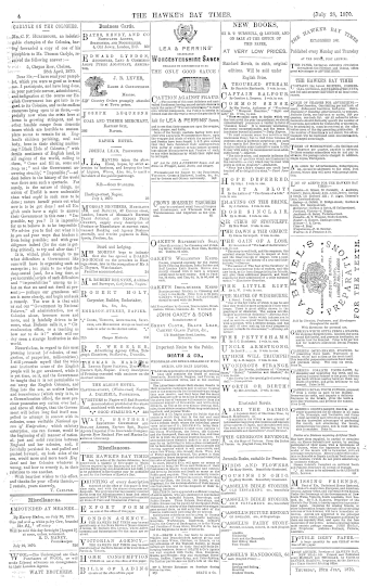 Issue page