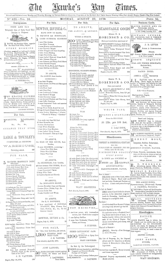 Issue page