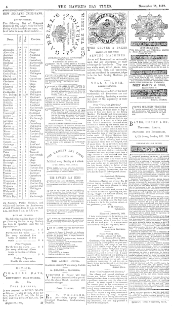 Issue page