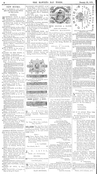 Issue page