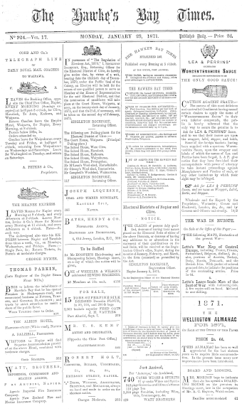 Issue page