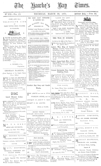 Issue page