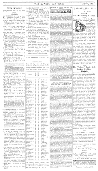 Issue page