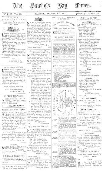 Issue page