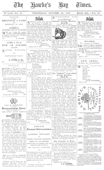Issue page