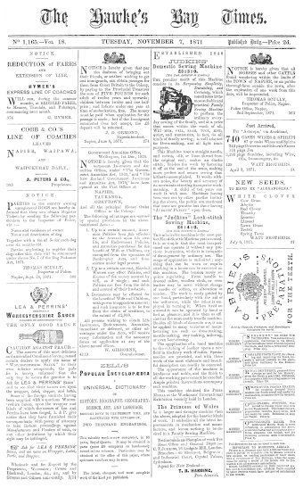 Issue page