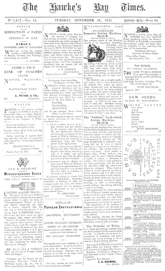 Issue page
