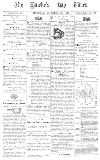 Issue page