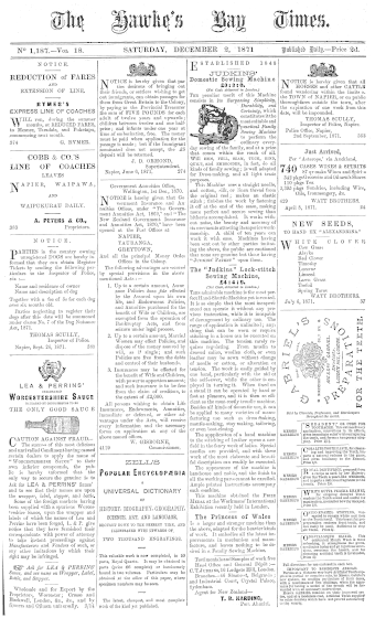 Issue page