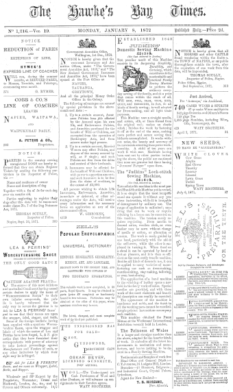Issue page
