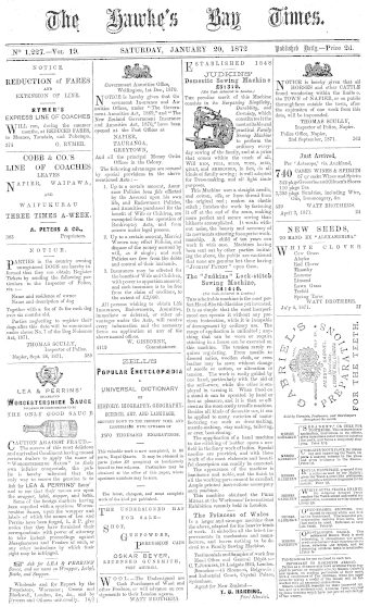 Issue page