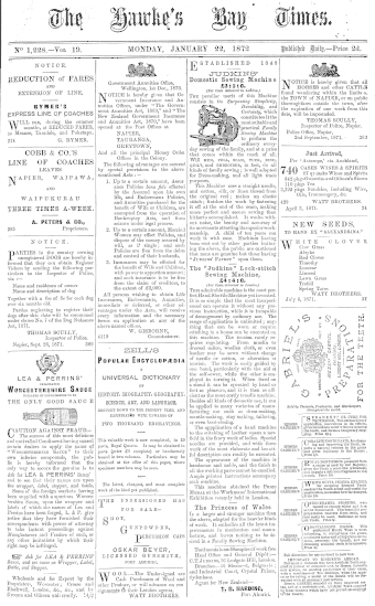 Issue page