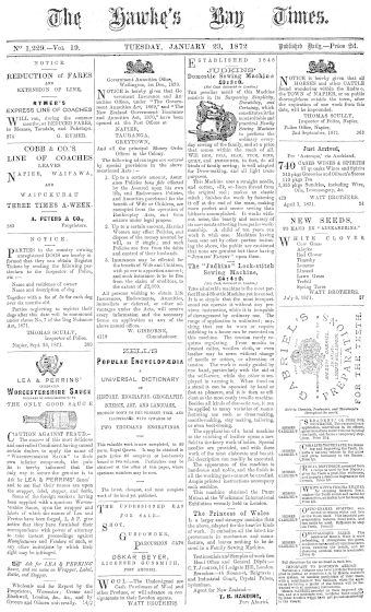 Issue page