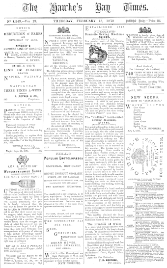 Issue page