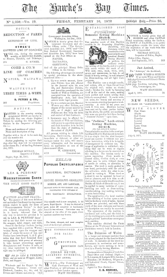 Issue page