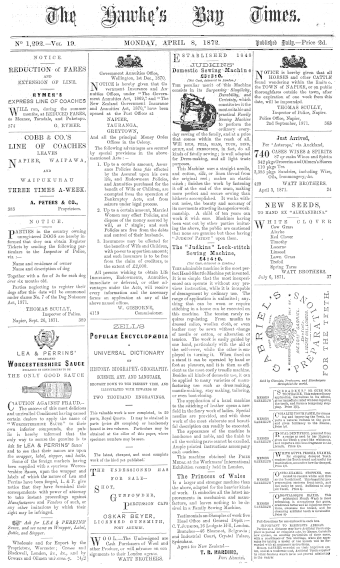 Issue page