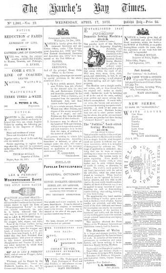 Issue page