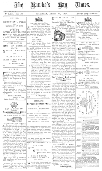 Issue page
