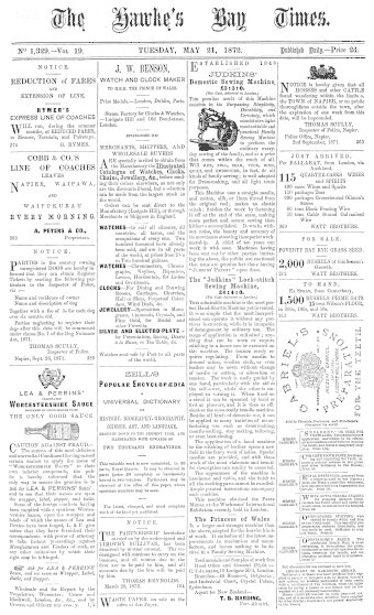 Issue page