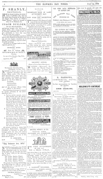 Issue page