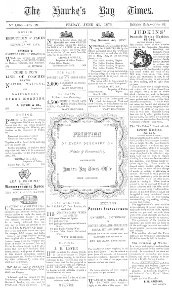 Issue page