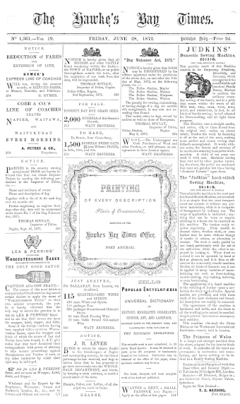 Issue page