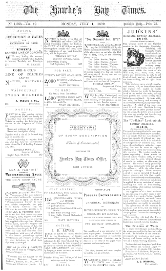 Issue page