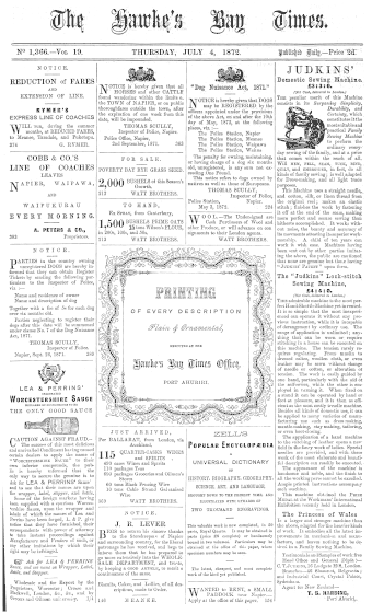 Issue page
