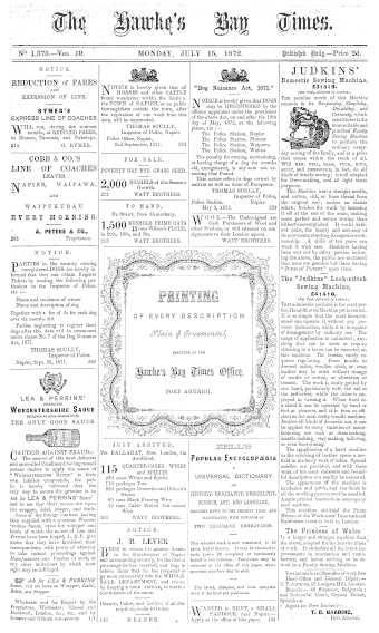 Issue page