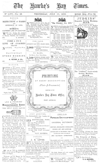 Issue page