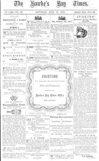 Issue page