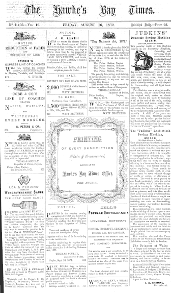 Issue page