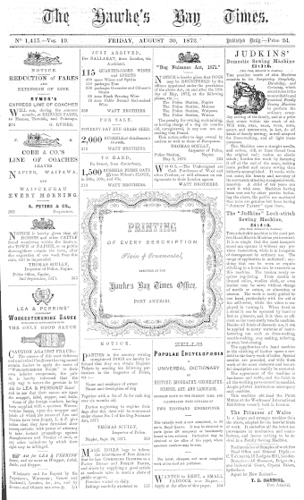 Issue page