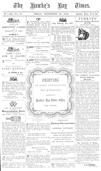 Issue page