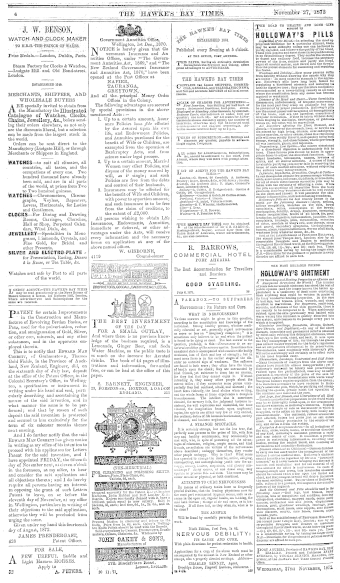 Issue page