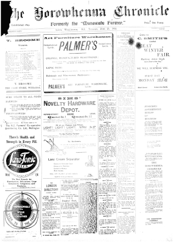 Issue page